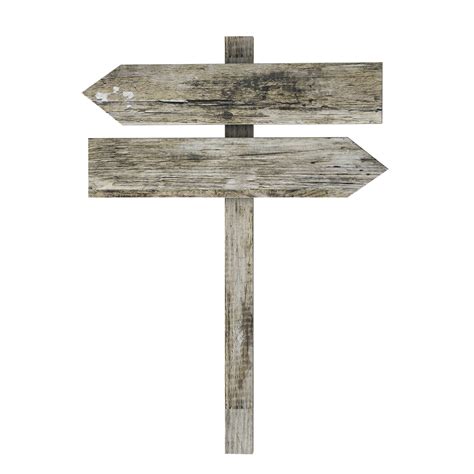 Wooden Signpost Isolated On Transparent Background 27256310 Png