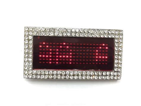 Programmable Led Light Text Screen Display Scrolling Red Led Belt