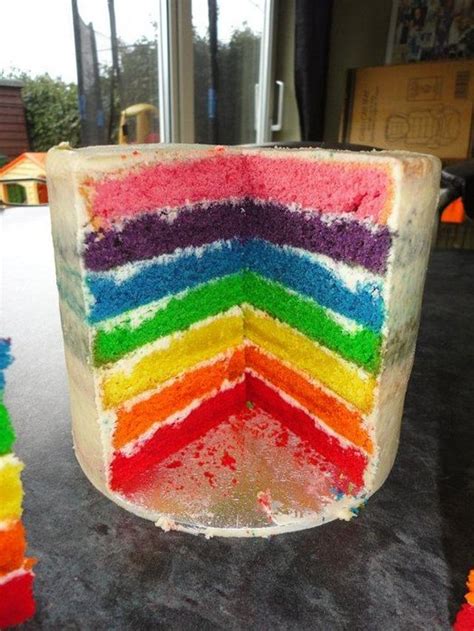 My First Rainbow Cake Cake By Krumblies Wedding Cakes