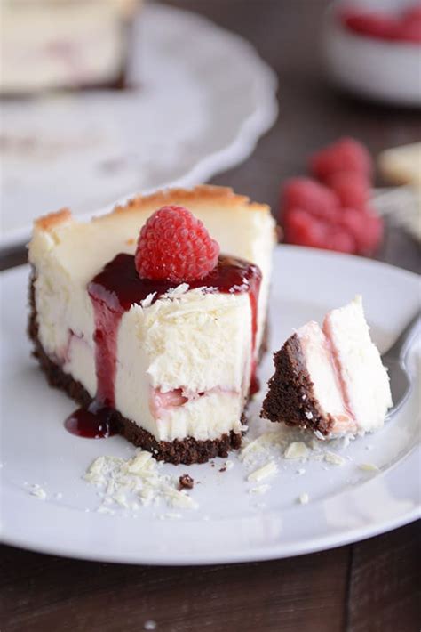 White Chocolate Raspberry Truffle Cheesecake Mel S Kitchen Cafe