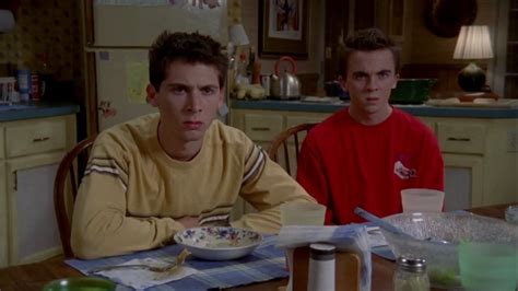 Justin Berfield And Frankie Muniz In Malcolm In The Middle Frankie