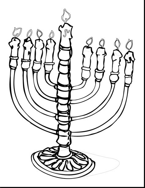 Chanukah Coloring Pages Printable At Getdrawings Free Download