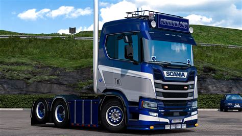 Changeable Metallic Skin For Scania R 138 Ets 2