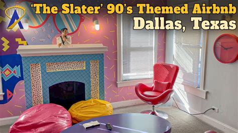 The Slater 90s Themed Airbnb In Dallas Texas Youtube