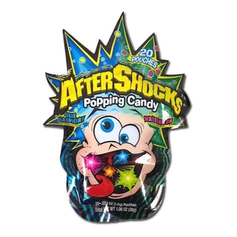 Aftershocks Popping Candy 30 G Candy Store