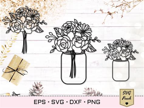 Free Free Flower Jar Svg 521 SVG PNG EPS DXF File