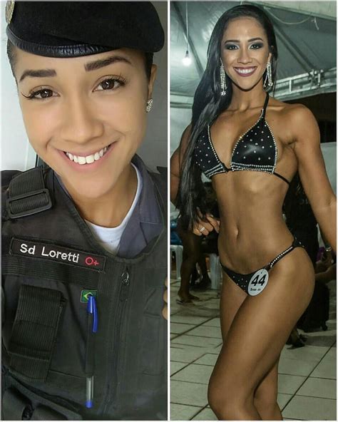 Thais Loretti Brasil Army Women Military Girl Military Women