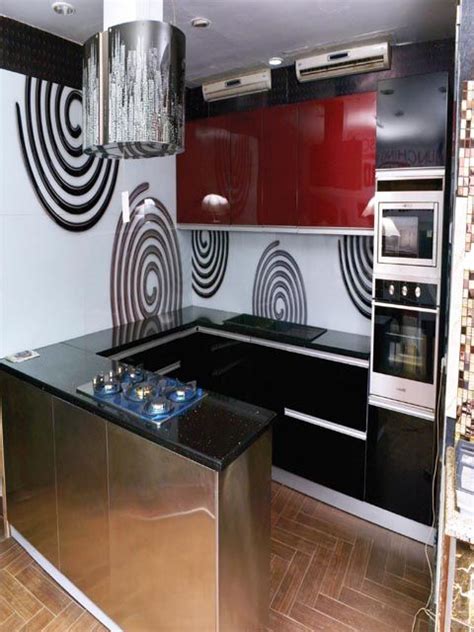 Stainless steel kitchens offer you unlimited flexibility, ease of organization, simple diy assembly, possibility to expand and experiment with vivid for more kitchen ideas take a look at this range by berloni, an italian kitchen cabinet's manufacturers. stainless less steel modular kitchens cabinets | Kitchen ...