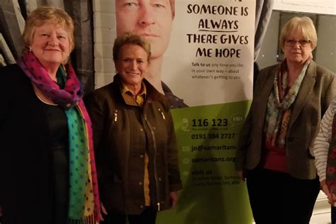 Jenni Mccartney Chair Of Samaritans Attends Our 2018 Agm Samaritans