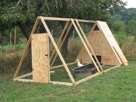 Diy coop drainage system for my waterers or how to keep the ducks from flooding the chicken run. 15 Creative Modern A-frame Chicken Coop Designs