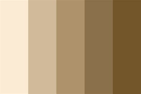 Blog Brown Color Palette