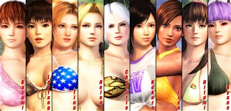 The Big Imageboard Tbib 3d Ayane Ayane Doa Bikini Breasts