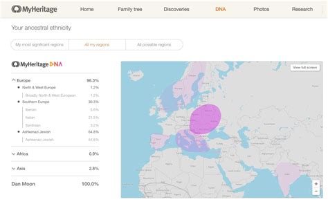 Cruwys News Myheritage Launches A Dna Testing Service