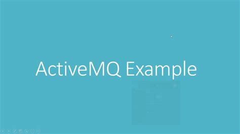 ActiveMQ Java Example YouTube