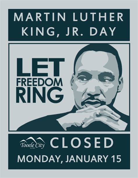Martin Luther King Jr Day Let Freedom Ring