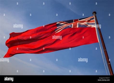Red Ensign Merchant Navy Red Hi Res Stock Photography And Images Alamy