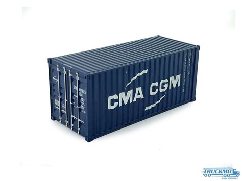 Tekno Cma Cgm Losse 20ft Container 81623 Truckmo Truck Models Your