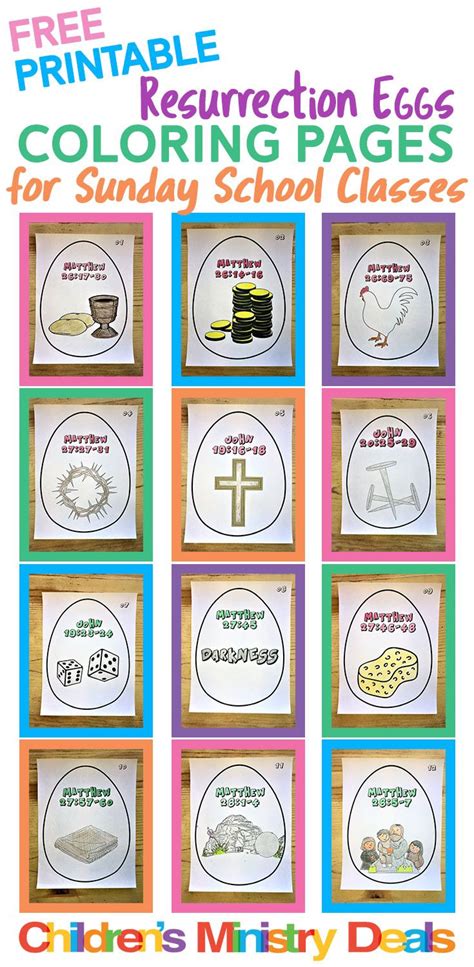 Resurrection Eggs Coloring Pages Pin Di Nemoe17 Su Bandw Easter Egg