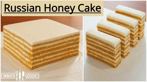 medovik russian honey cake recipe медового торта youtube