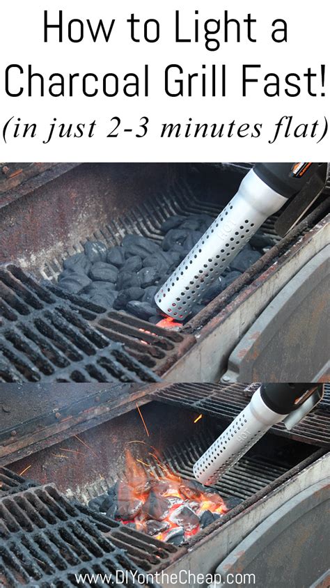 (if using a liquid starter, wait 1 minute before igniting the fire.) never add more lighter fluid after the fire has started. How to Light a Charcoal Grill Fast - Erin Spain