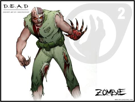 Zombie Team Concept Image Dead Mod For Half Life 2 Moddb