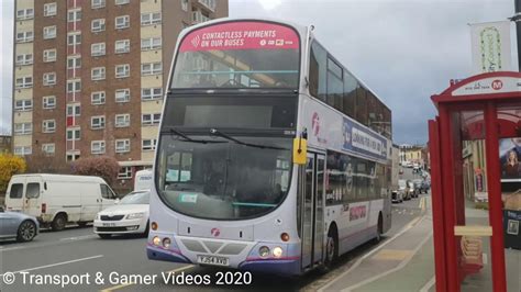 Thrash Route X6 First Bradford Volvo B7tl Wright Eclipse Gemini 32536