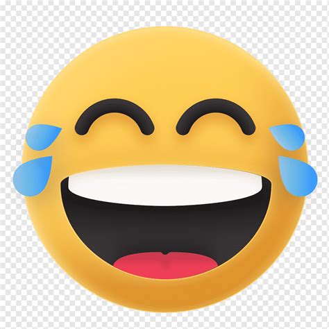 Emoji Lol Sorriso Chorando Cara ícone Png Pngwing
