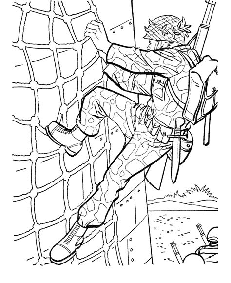 Army Coloring Pages Carinewbi