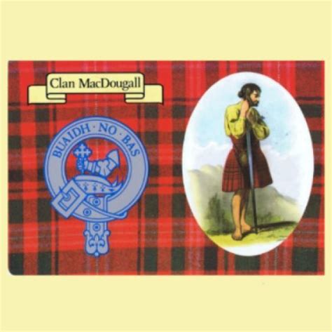 For Everything Genealogy Macdougall Clan Crest Tartan History
