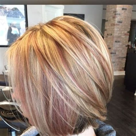 Ashy brown hair with honey blonde highlights. 50 Colorful Peekaboo Highlights - My New Hairstyles