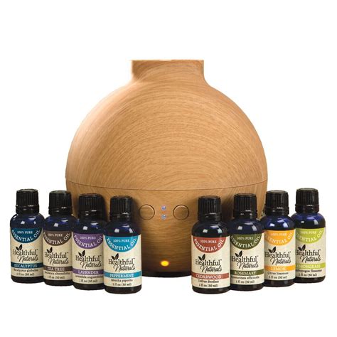 Deluxe Essential Oil Kit Ml Diffuser Miles Kimball