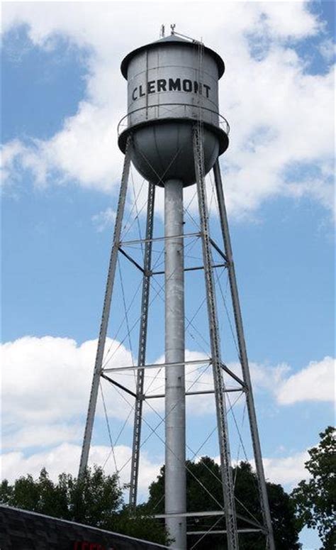 Clermont Indiana Water Tower Indianapolis Marion County Indiana