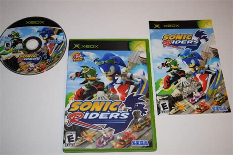 Sonic Riders Microsoft Xbox Video Game Complete Ebay