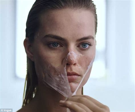 Margot Robbie Details Her Beauty Routine In American Psycho Inspired