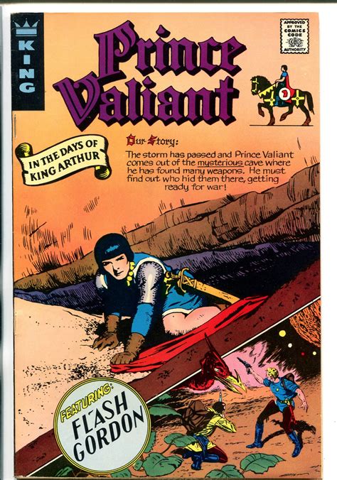 Prince Valiant 1973 R 08 Hal Foster Art Flash Gordon Brick Bradford Vf