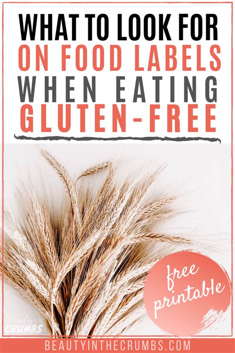 How To Read Food Labels When Eating Gluten Free Artofit