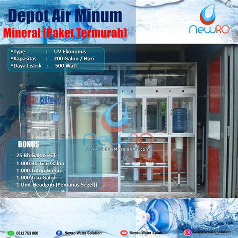 💠 Mau Punya usaha, tapi masih... - AGEN DEPOT AIR MINUM