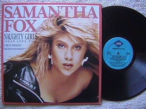 Samantha Fox Naughty Girls Need Love Too 12 1987 3 Mixes Music