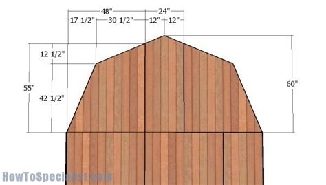 10x10 Barn Shed Roof With Loft Plans Howtospecialist How To Build