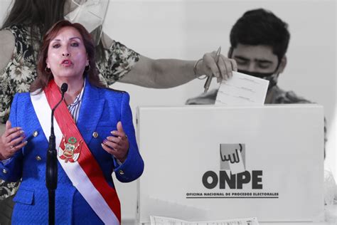Dina Boluarte Presentó Al Congreso Proyecto De Ley De Adelanto De