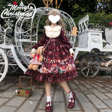 Holiday Bazaar Lolita Dress Christmas Xmas Santa Ddlg Playground