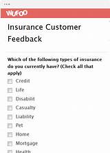 Images of Insurance Services Questionnaire