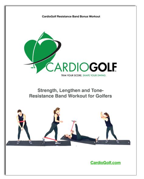 Resistance Band Workout For Golfers Cover Cardiogolf