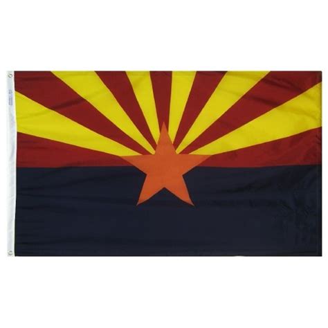 Arizona State Flag American Flagpole And Flag Co