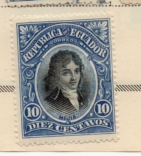 Ecuador 1901 Early Issue Fine Mint Hinged 10c 170222 EBay