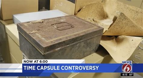 Confederate Group Fights For Possession Of Time Capsule Found In