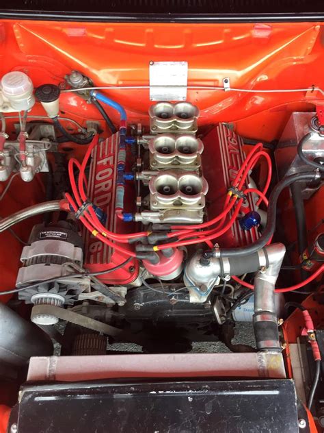 Uk Ford Essex V6 31 Full Race Spec Engine Running Triple Weber Dcnf