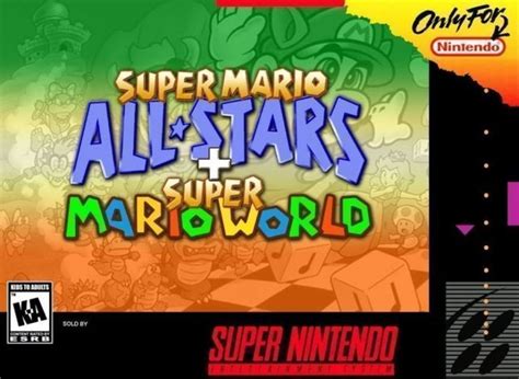 Super Mario All Stars Super Mario World Usa Snes Rom