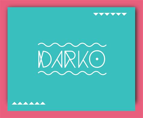 Darko Font Behance