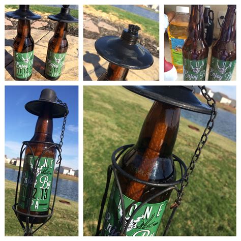 Repurposing Beer Bottles For The Backyard Tikitorches Enjoybyipa